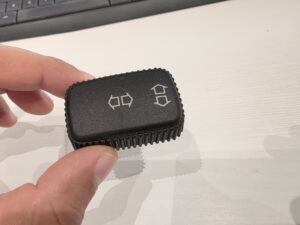 Bouton de réglage de siège BMW Z3 d’origine avant numérisation 3D