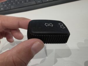 Bouton de réglage de siège BMW Z3 d’origine avant numérisation 3D