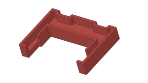 Capture d'écran de modélisation CAO sous Fusion 360 pour la refabrication d'une pièce industrielle introuvable. Processus de rétro-ingénierie réalisé par Azurmedia à Nice après scan 3D