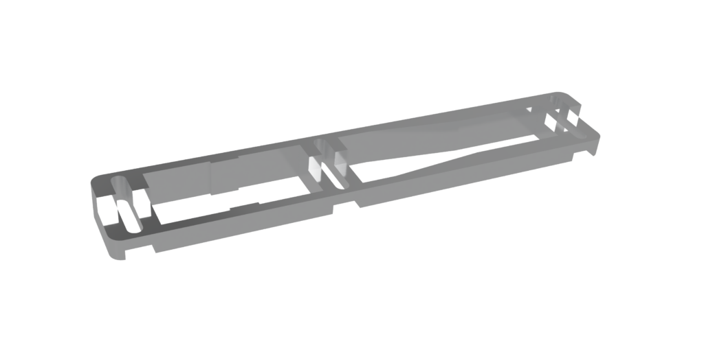 Capture d'écran de modélisation CAO sous Fusion 360 pour la refabrication d'une pièce industrielle introuvable. Processus de rétro-ingénierie réalisé par Azurmedia à Nice après scan 3D